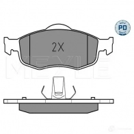 Тормозные колодки дисковые, комплект MEYLE 025 213 9418/PD 23071 21 394 Ford Cougar