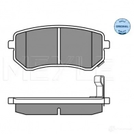 Тормозные колодки дисковые, комплект MEYLE 025 242 7614/W 2 4276 1407743 24479 - Изображение 3