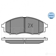 Тормозные колодки дисковые, комплект MEYLE 025 239 7017/W 23 970 1407650 23971 - Изображение 2