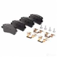 Тормозные колодки дисковые, комплект MEYLE 2 4606 025 246 0617/K1 1407870 MBP0637 - Изображение 3