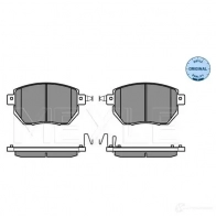 Тормозные колодки дисковые, комплект MEYLE 240 56 025 240 5615/W 1407684 24057 - Изображение 2