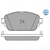 Тормозные колодки дисковые, комплект MEYLE 22032 2203 1 1407270 025 220 3219
