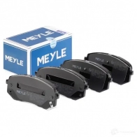 Тормозные колодки дисковые, комплект MEYLE 24502 025 245 0116/W 24501 1407833 - Изображение 2