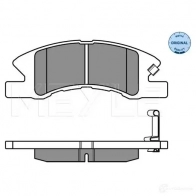 Тормозные колодки дисковые, комплект MEYLE 025 242 2914/W 1407731 2422 9 24230 - Изображение 3