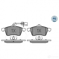 Тормозные колодки дисковые, комплект MEYLE 21 885 025 218 8519/PD MBP0773PD 1407231 - Изображение 1