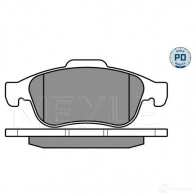 Тормозные колодки дисковые, комплект MEYLE 2491 4 1407929 MBP0677PD 025 249 1418/PD - Изображение 2