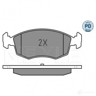 Тормозные колодки дисковые, комплект MEYLE 23 842 1407601 MBP0457PD 025 238 4218/PD - Изображение 2