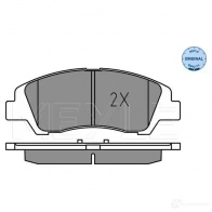 Тормозные колодки дисковые, комплект MEYLE 025 259 7617 4J DGC0 1437617488 - Изображение 2