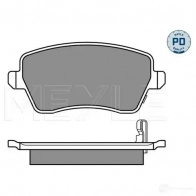 Тормозные колодки дисковые, комплект MEYLE 025 244 0317/PD MBP0812PD 2 4403 1407797 - Изображение 2
