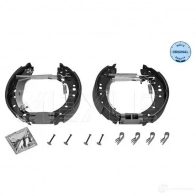 Тормозные колодки MEYLE 32-14 533 0025/K Mitsubishi Colt 6 (Z3, Z2) Хэтчбек 1.5 DI D 68 л.с. 2004 – 2012 GI39P7 MBS01 10