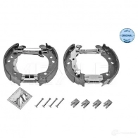 Тормозные колодки MEYLE TRDWP Renault Modus (FJP0) 1 Хэтчбек 1.5 dCi (FP0D. JP0D) 82 л.с. 2004 – 2025 36-14 533 0005/K MBS 0283