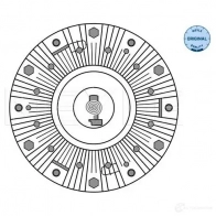 Вискомуфта MEYLE MF C0108 1408838 034 234 0018 OG7TA