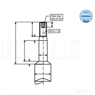 Амортизатор MEYLE 326 624 0006 1421701 M SA0321 RN5ZM - Изображение 2
