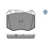 Тормозные колодки дисковые, комплект MEYLE 025 220 4718/PD 1439897362 XHDD 7