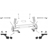 Подвеска колеса MEYLE SsangYong WG0623700 Q482 PG