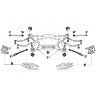 Подвеска колеса MEYLE WG0803410 SsangYong A N6G2