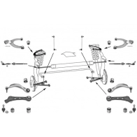 Подвеска колеса MEYLE Mini 0LUP P WG0876200a
