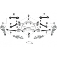 Подвеска колеса MEYLE WG1097410 SsangYong Q9 BFO