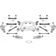 Подвеска колеса MEYLE WG1159910 A34YOS J Cadillac