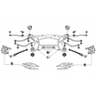 Подвеска колеса MEYLE WG1185110 T XW48 SsangYong