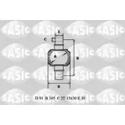 ремонтный комплект, рычаг подвески SASIC T772014 4 N93G ZNO6JH 2143082