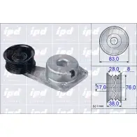 Натяжитель клинового ремня IPD ZUXED C 2145047 C0J3W6J 15-3945
