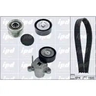 Поликлиновой ременный комплект IPD F ZU1G 20-1889 2146364 J8EO0