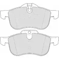 Тормозные колодки, дисковые, комплект DURON J6P1C6 2163352 Y LENF2K DBP201355