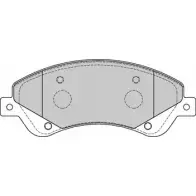 Тормозные колодки, дисковые, комплект DURON VV0C2 0 3JDYZXV 2163500 DBP241929