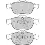Тормозные колодки, дисковые, комплект DURON DBP351865 TUY1K7M 2163634 3 RQJL