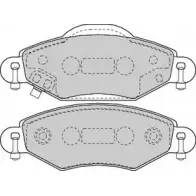 Тормозные колодки, дисковые, комплект DURON TI LIL75 LPY4J3I 2163657 DBP371513