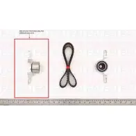 Комплект ремня ГРМ FAI AUTOPARTS BSRHXB Ford Orion 3 (EA, GAL) 1990 – 1996 RX7U 9R TBK35