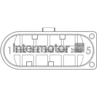 Расходомер воздуха, дмрв STANDARD DRXIVFR 6 FG9XY Volkswagen Golf 4 (1J5) Универсал 1.9 TDI 110 л.с. 1999 – 2001 19800-M