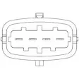 Расходомер воздуха, дмрв STANDARD LMF163 N1CI AT3 V7EDWBZ Saab 9-3 (YS3D) 1 Кабриолет 2.0 Turbo 154 л.с. 1998 – 2003