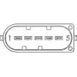 Расходомер воздуха, дмрв STANDARD Bmw 5 (E60) 5 Седан 4.4 545 i 333 л.с. 2003 – 2010 7ILATW T C4V4W9C LMF183