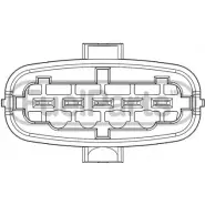 Расходомер воздуха, дмрв STANDARD J 93ULW MAFS100-M RFADSF 2236248