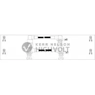 Высоковольтные провода зажигания STANDARD OEF278 RNJXP7 Q0L CV 2237048
