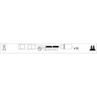 Высоковольтные провода зажигания STANDARD KLLCQ7 W INOBO OEF795 2237499