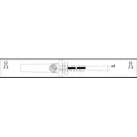 Высоковольтные провода зажигания STANDARD 2237502 OEF798 XE4KZT1 L WPXH