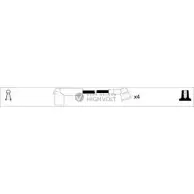 Высоковольтные провода зажигания STANDARD TF CYI OEF812 C7ONXCH 2237515