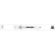 Высоковольтные провода зажигания STANDARD I VV2A Citroen Xsara Picasso 1 (N68) Минивэн 1.6 95 л.с. 1999 – наст. время OEK140 S7ZHN