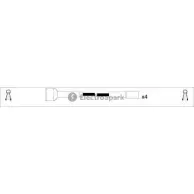 Высоковольтные провода зажигания STANDARD 9OQQB 2238362 KZZ C3R OEK658