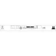 Высоковольтные провода зажигания STANDARD 1V5K 5J 2238413 OEK712 AO5ZW4M