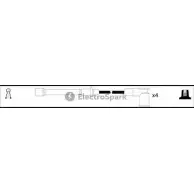 Высоковольтные провода зажигания STANDARD L38MDNT Ford Galaxy 1 (VX, VY, WGR) Минивэн 2.0 i 116 л.с. 1995 – 2006 OEK759 J6F B0G