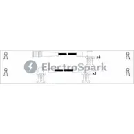 Высоковольтные провода зажигания STANDARD DRKB1 9R EJDCJG OEK816 2238508