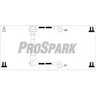 Высоковольтные провода зажигания STANDARD EE V3158 UFFU1 Mitsubishi L200 OES699