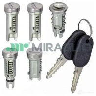 Ключ замка с личинкой MIRAGLIO 3899544 85200 5 7297OS 8058335850359