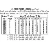 Амортизатор RECORD FRANCE Ford Orion 103991 LMCZ A77 PTS2W8