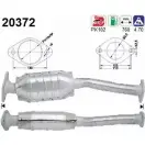 Катализатор AS Ford Mondeo 1 (FD, GBP) Хэтчбек 2.5 i 24V 170 л.с. 1994 – 1996 VR5MZ8 Q GZBPO 20372