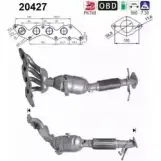 Катализатор AS 20427 9JLDAC Ford Focus 2 Седан 1.8 125 л.с. 2006 – 2012 3V 2WSW